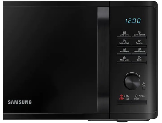 Micro-Ondes Solo Samsung MS23K3515AK – 23L 800W, Cavité Céramique, Quick Defrost - vue 7