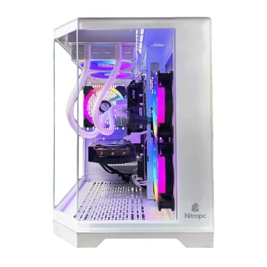 PC Gamer Avanzado - AMD Ryzen 7 5800X, RTX 5060 Ti 16GB, RAM 32 GB, M.2 1 TB, Win11 Pro, WiFi, Blanco