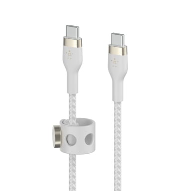 Câble Boost Charge Pro Flex USB 2 m USB 2.0 USB C - Blanc