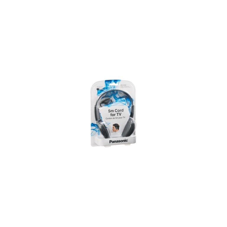 Casque Audio Panasonic RP-HT090E-H – Filaire, 5m, Supra-aural - vue 3