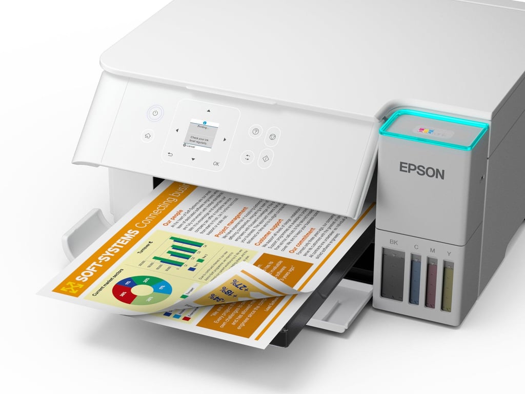 Epson EcoTank ET-2956 Jet d'encre A4 4800 x 1200 DPI 33 ppm Wifi - Neuf