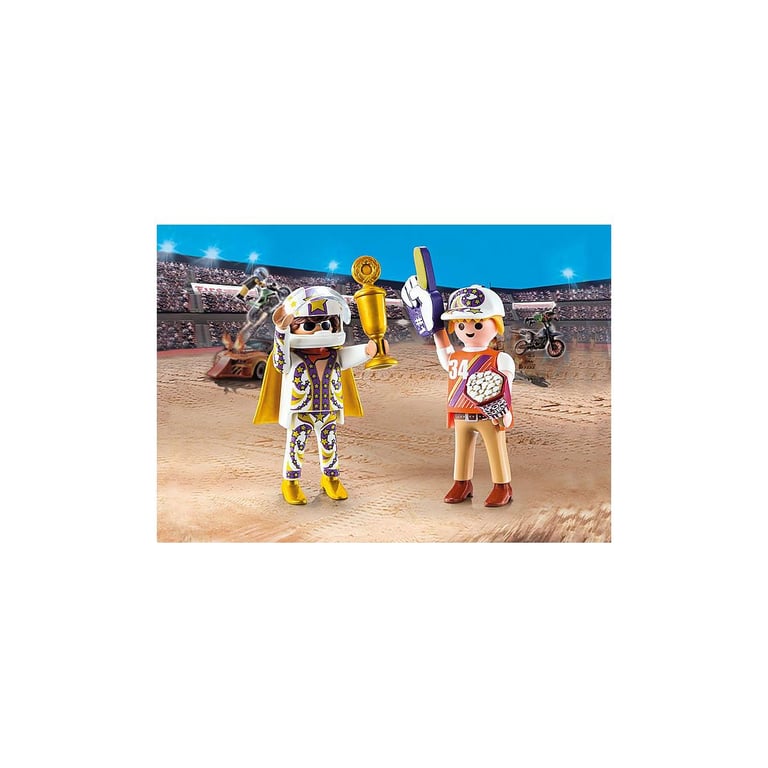 PLAYMOBIL DuoPack Stunt Show Team - vue 10