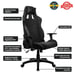 Arozzi Gaming Stuhl Avanti Dark grey SoftFabric Siège de jeu sur console Chaise avec assise rembourrée