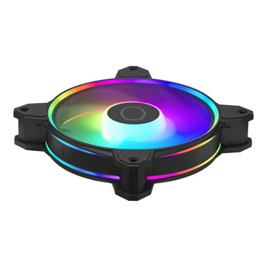 Cooler Master MasterFan MF120 Halo² 3in1 Boitier PC Ventilateur 12 cm Noir 3 pièce(s)