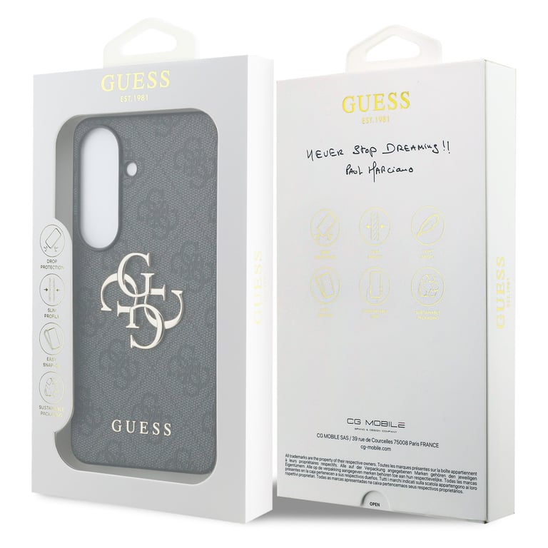 Coque Guess Hardcase 4G Big Metal Logo pour Samsung Galaxy S26 Plus - vue 5