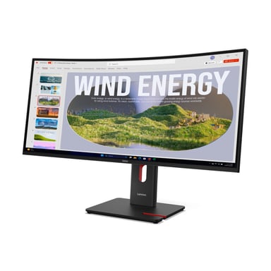 Lenovo ThinkVision T34WD-40 LED display 86,4 cm (34'') 3440 x 1440 Pixeles Wide Quad HD Negro