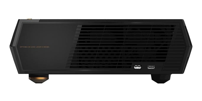 Optoma UHZ65UST Proiettore a tiro ultra corto 3500 ANSI lumen DLP UHD 4K (3840x2160) 3D Ready Nero
