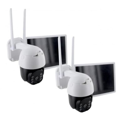 2 telecamere con pannello solare - CHACON - 2-IPCAM-DM02 - Outdoor - WiFi