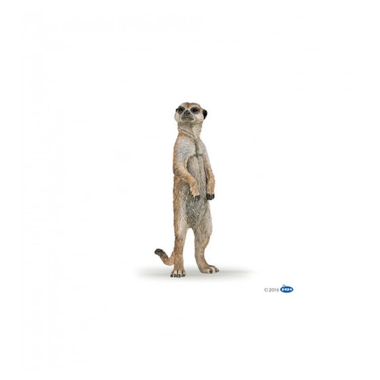 Figurine de Suricate debout Décoration Animalière Unique Neuf