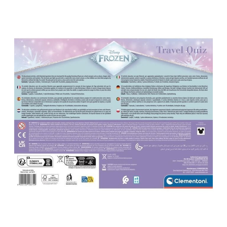 Clementoni Pupitre éducatif La Reine des Neiges - vue 4