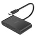 Belkin Concentrador USB C Power Delivery 100W 4x USB C Sincronización Rápida Negro