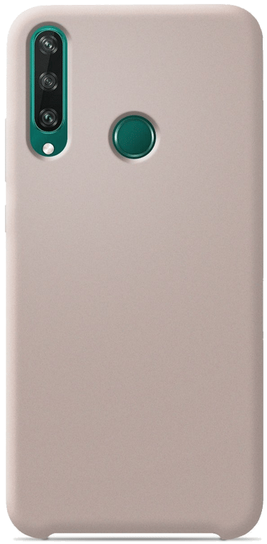Coque pour Huawei Y6P Silicone Soft Touch - Sable rosé