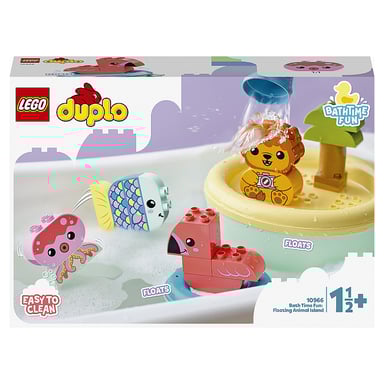 LEGO® DUPLO® 10966 Juguete de Baño: Isla Flotante de Animales