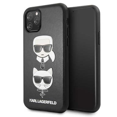 Funda Karl Lagerfeld para iPhone 11 Pro negra Karl & Choupette