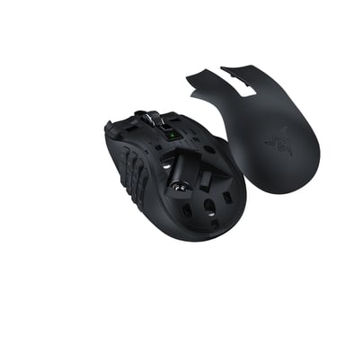 Razer Naga V2 HyperSpeed Mouse wireless da gioco RF per destri + Bluetooth ottico 30000 DPI