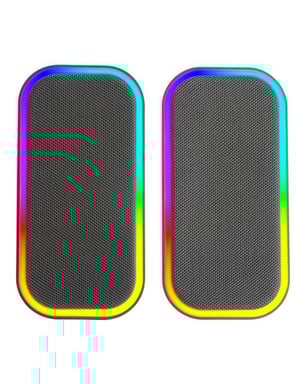 Mars Gaming MS-OM Nero cablato e wireless 20 W