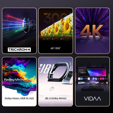 Hisense C1 Smart TV Wifi Acero inoxidable