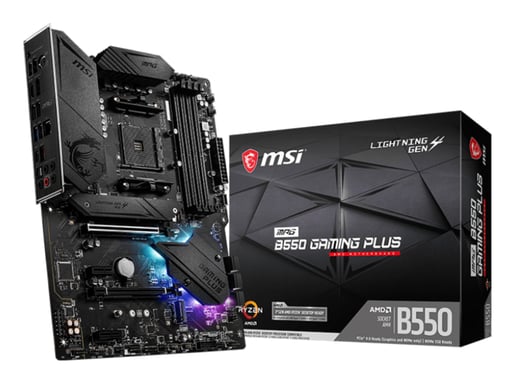 MSI MPG B550 Gaming Plus AMD B550 AM4 slot ATX