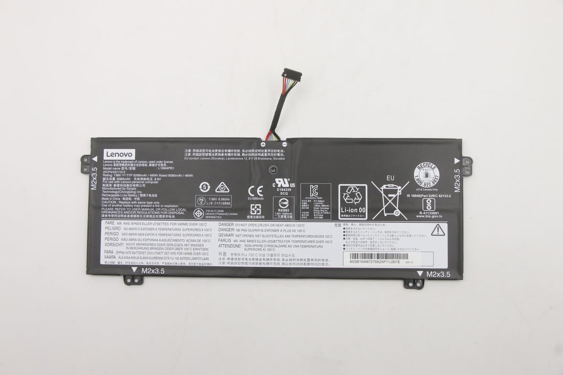 Lenovo 5B10W67229 composant de laptop supplémentaire Batterie Neuf