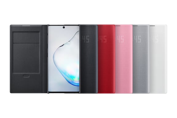 Samsung EF-NN970 funda para teléfono móvil 16 cm (6.3'') Folio Plata