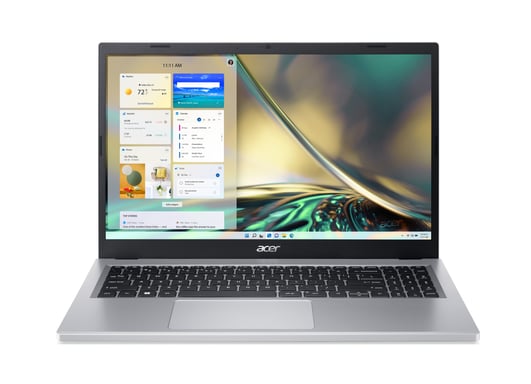 Acer Aspire 3 A315-24P-R9K5 AMD Ryzen™ 5 7520U Ordinateur portable 39,6 cm (15.6'') Full HD 16 Go LPDDR5-SDRAM 512 Go SSD Wi-Fi 6 (802.11ax) Windows 11 Home Argent