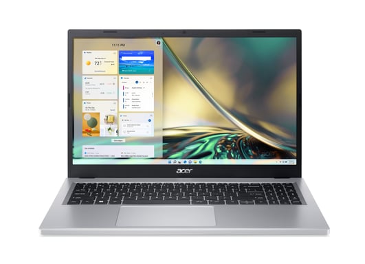 Acer Aspire 3 A315-24P-R5GA AMD Ryzen™ 5 7520U Ordinateur portable 39,6 cm (15.6'') Full HD 16 Go LPDDR5-SDRAM 512 Go SSD Wi-Fi 6 (802.11ax) Endless OS Français Argent