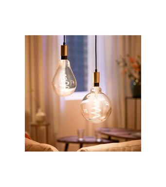 WiZ Giant vintage Globe lampadina collegata Bianco variabile E27 25W