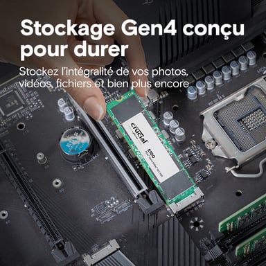Crucial E100 Tray 2 To M.2 PCI Express 4.0 NVMe