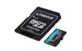 Kingston Technology Carte microSDXC Canvas Go Plus 170R A2 U3 V30 de 64 Go + ADP