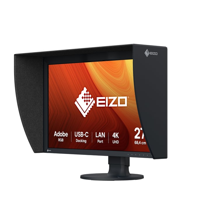 EIZO ColorEdge CG2700X écran plat de PC 68,6 cm (27 ) 3840 x 2160 pixels 4K Ultra HD LCD Noir - Neuf