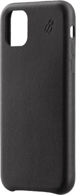 Custodia in pelle nera per Apple iPhone 11 Beetlecase