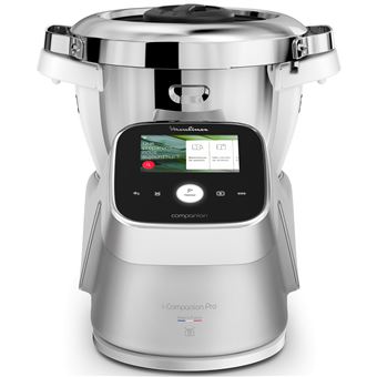 Robot cuiseur multifonction Moulinex i-Companion Touch Pro HF93EC 1550 W Argent - Neuf