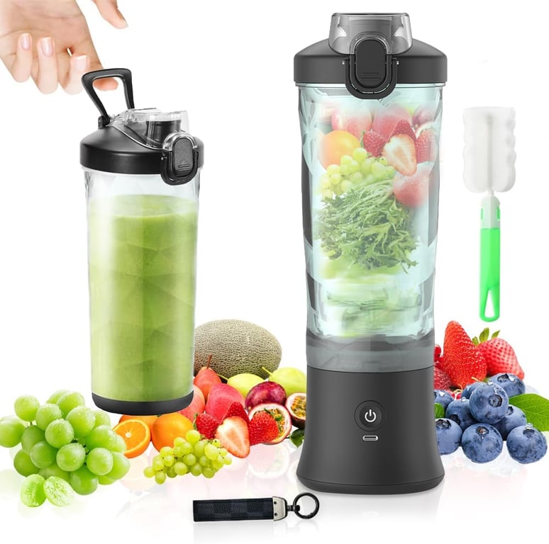Blender Portable 600?ml – Smoothies et Milkshakes USB Neuf