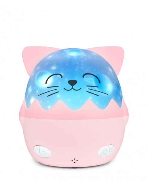 Veilleuse musicale sans fil BIGBEN Chat Projection 360° 13 films 8 mélodies Télécommande Batterie USB C - vue 7