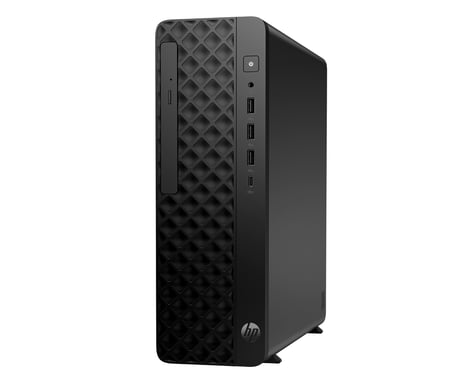 HP ProDesk 2 G1i E - SFF Core i3 i3-14100 / jusqu'à 4.7 GHz - RAM 8 Go - SSD 256 Go - NVMe - UHD Graphics 730 - Gigabit Ethernet, IEEE 802.11ax (Wi-Fi 6), Bluetooth 5.4 - FreeDOS - moniteur : aucun - clavier : Français