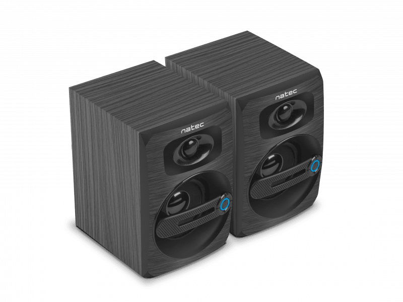 Haut-parleur NATEC COUGAR – 2.0 Canaux, 6 W, Filaire - vue 2