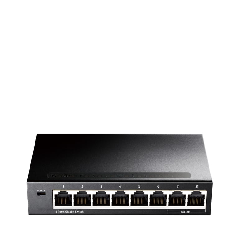 Cudy GS108 commutateur réseau Gigabit Ethernet 101001000 Neuf - vue 1