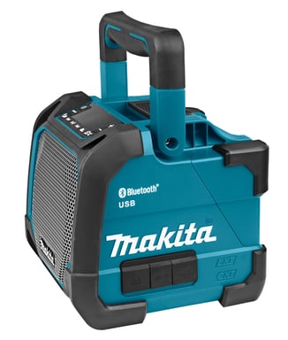 Makita DMR202 altoparlante portatile e per feste Nero, Blu