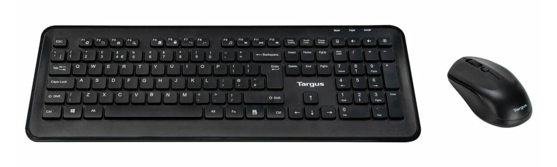 Targus Ensemble clavier et combo full size sans fil 2.4 GHz QWERTY R. U. - vue 2