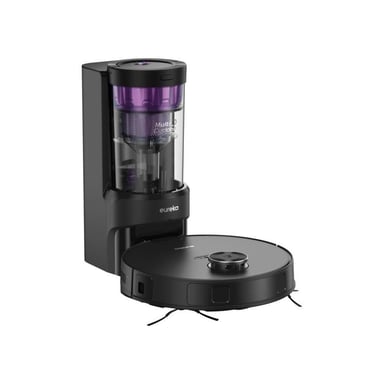 Robot Aspirador Eureka E20 Plus Negro con Vaciado Automático