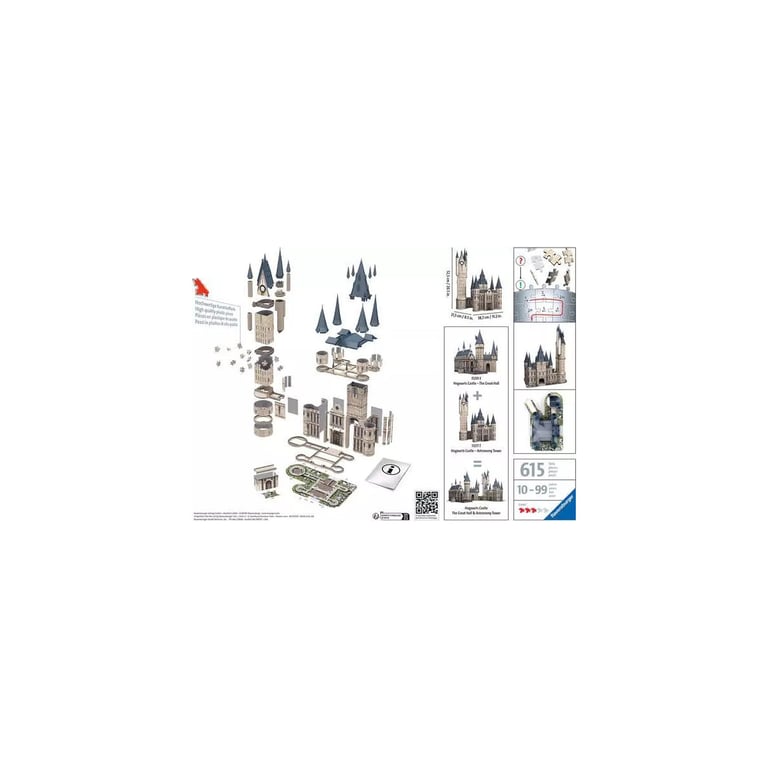 Ravensburger Puzzle 3D Harry Potter Tour d’Astronomie - vue 3