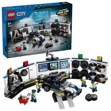 LEGO CITY 60457 Garage personnalisé pour voitures de police - Neuf