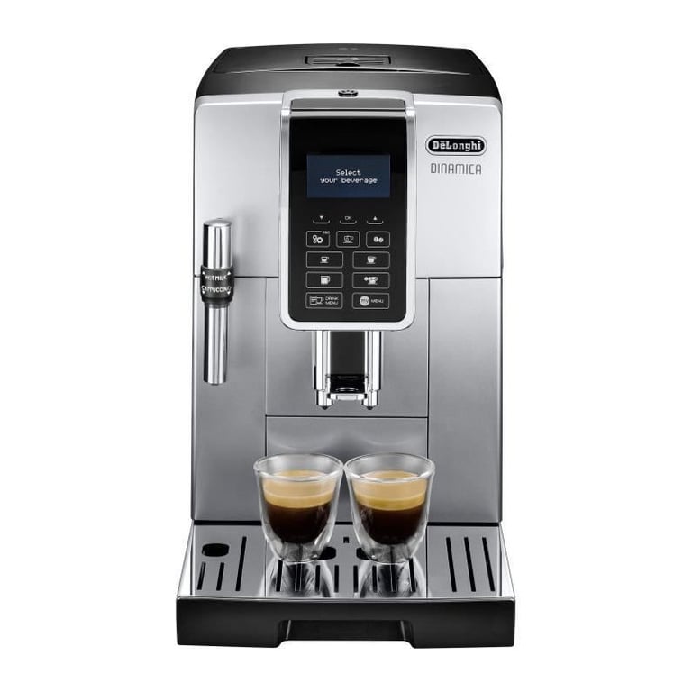 DELONGHI ECAM 350.35.SB Expresso broyeur  DINAMICA Ecran 4 recettes - Silver - Neuf