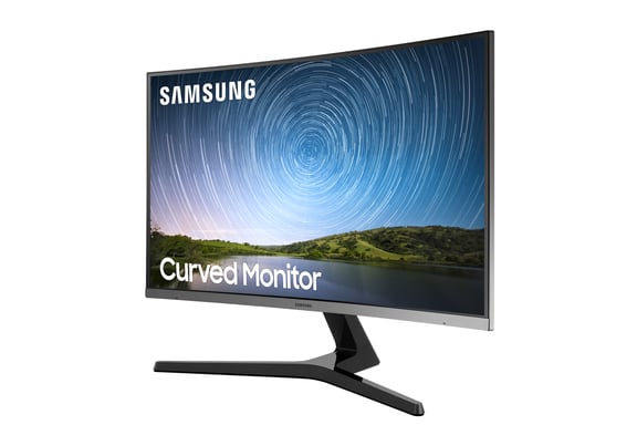 Samsung CR50 Display PC a schermo piatto 68,6 cm (27'') 1980 x 1080 pixel Full HD LCD Blu, Grigio
