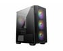 MSI MAG Forge M100A Micro Torre Negro, Transparente