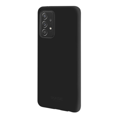 Custodia morbida in silicone gel per Samsung Galaxy A52 4G/A52 5G/A52s 5G 2021, nero satinato