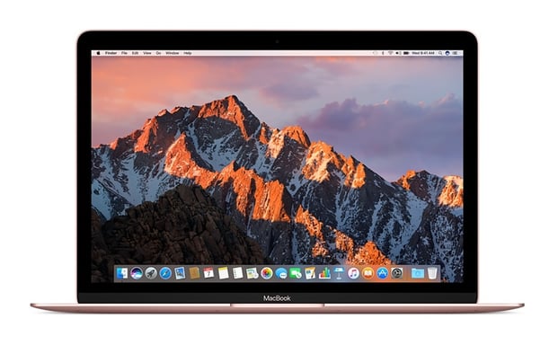 MacBook Core m3 (2017) 12', 1,2 GHz 256 GB 8 GB Intel HD Graphics 615, Oro rosa - QWERTY - Portoghese