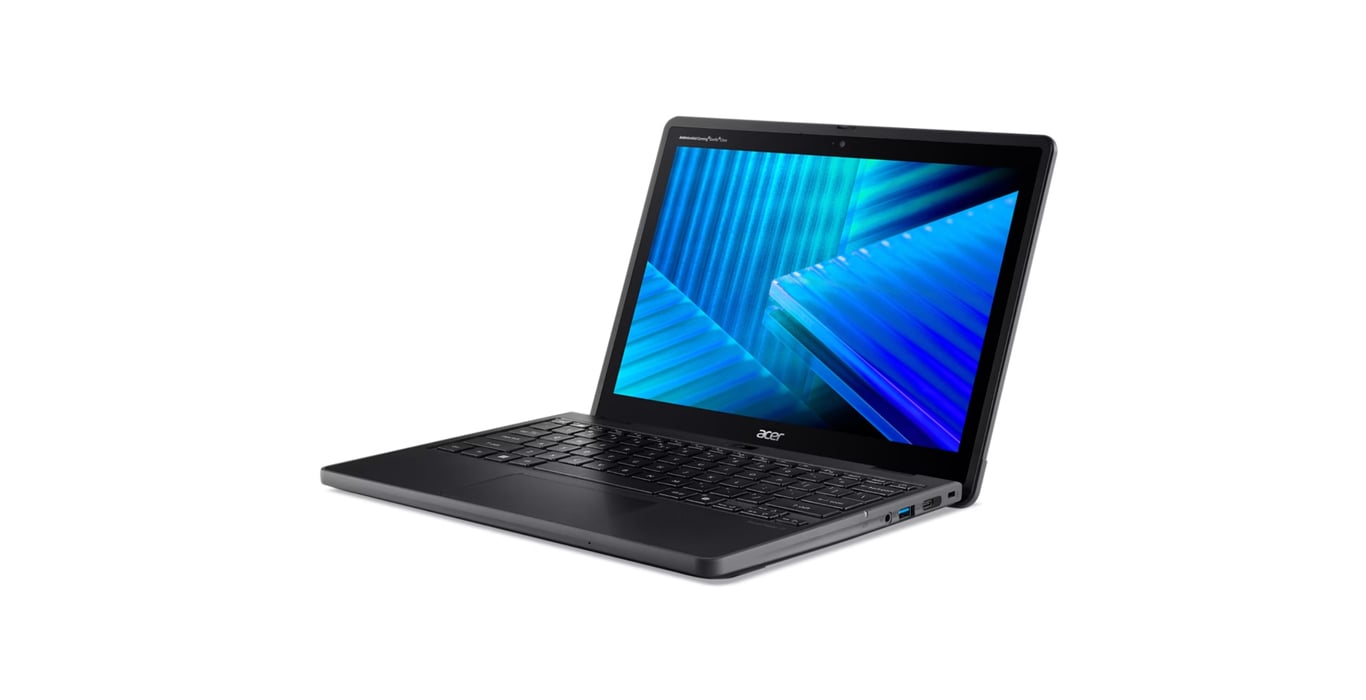 Acer TravelMate B3 Spin 12 TMB312R 31 TCO 12.2 N series N150 4 Go RAM SSD AZERTY - vue 3