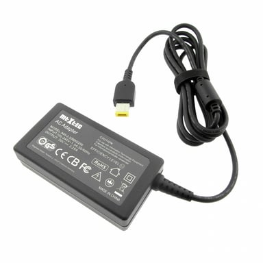 Charger (power supply), 20V, 2.25A for LENOVO ThinkPad Helix (3700), 45W, plug Slim Tip 11 x 4 mm rectangular