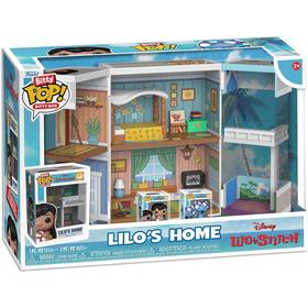 Confezione 2 figurine Funko Bitty Pop Box Lilo & Stitch La casa di Lilo